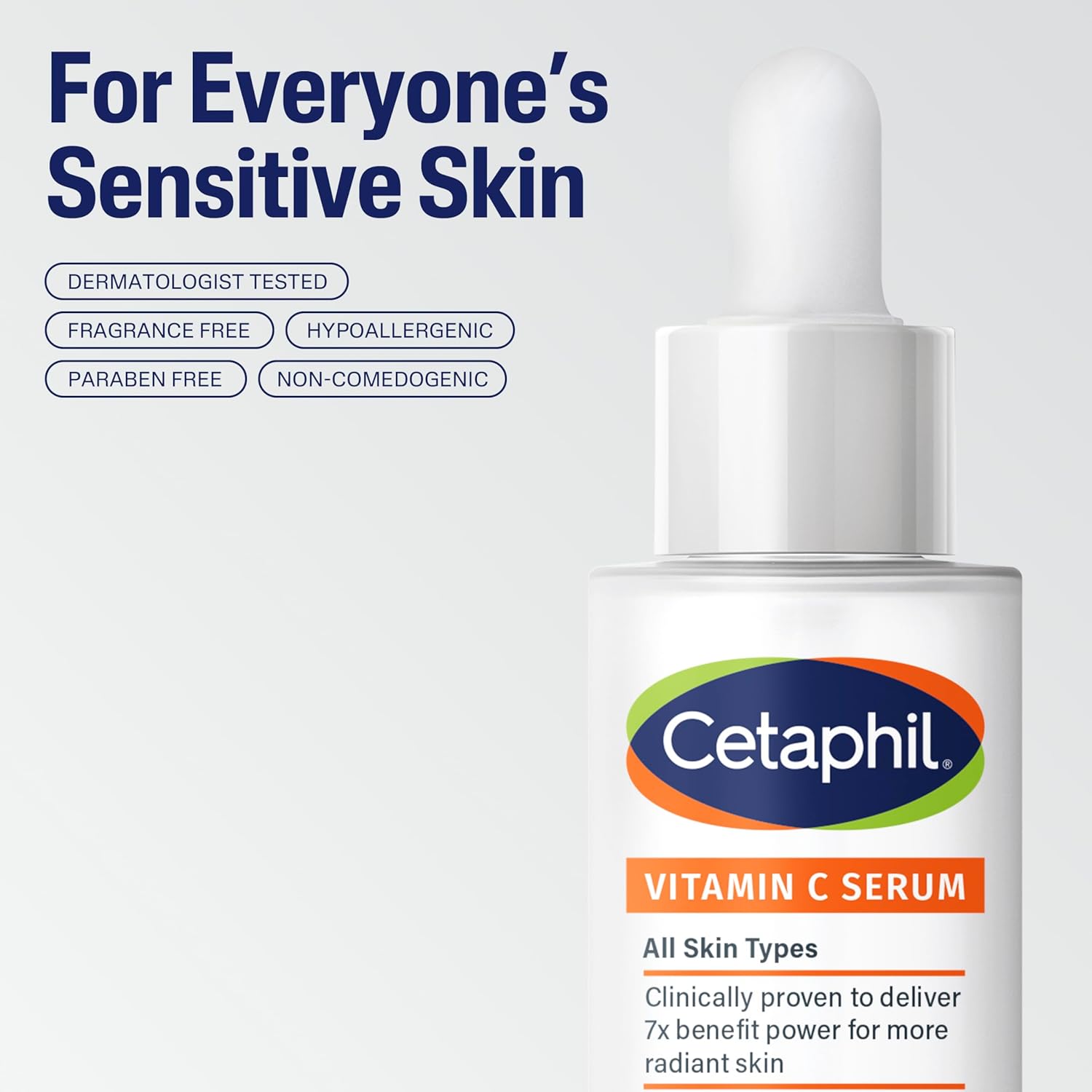 hypoallergenic, fragrance-free, paraben-free, non-comedogenic formulation