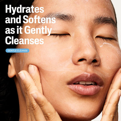 hypoallergenic, non-comedogenic creamy non-foaming gel
