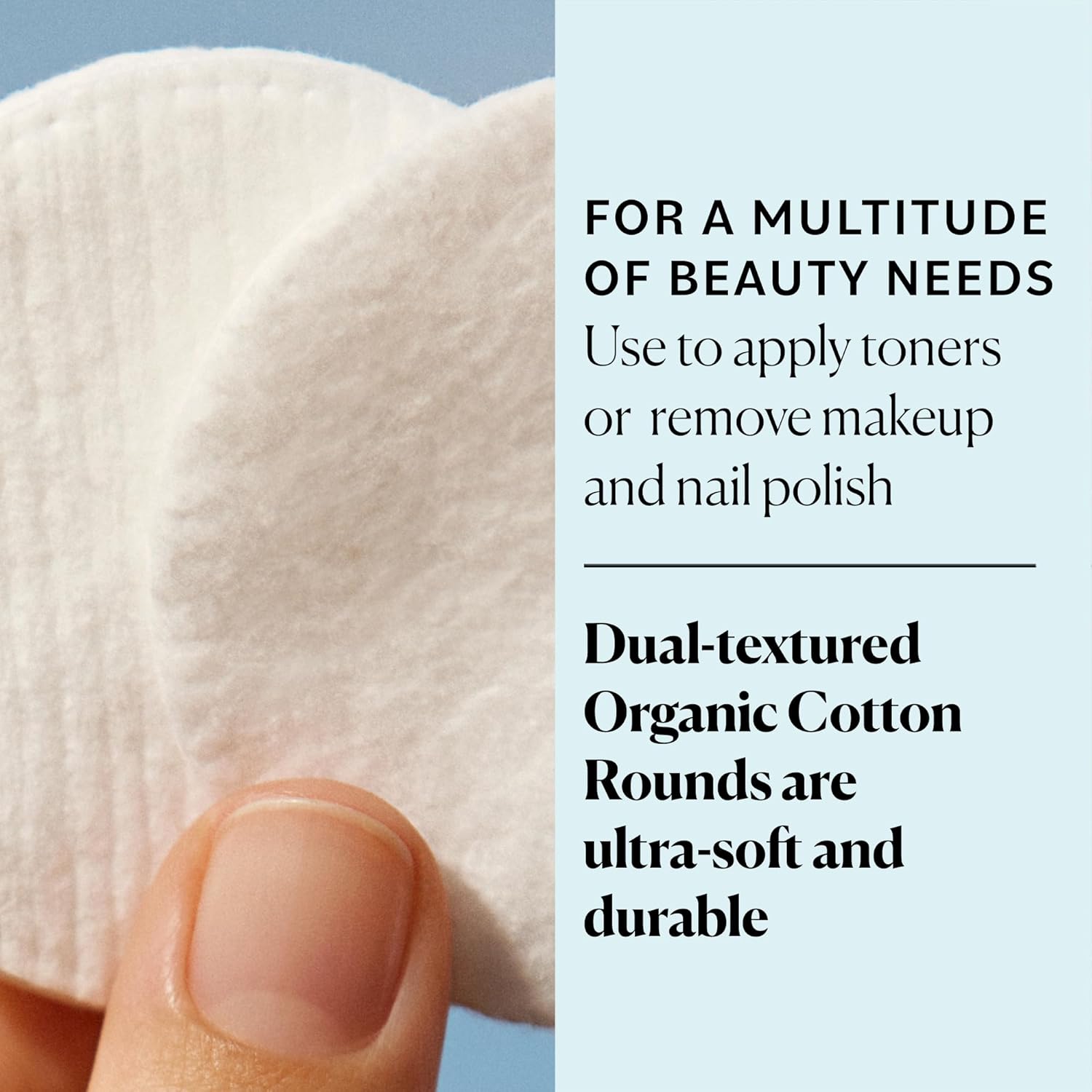 hypoallergenic, ultra-soft weave designed for sensitive skin contact