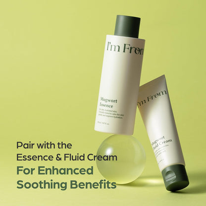 I'm From Mugwort Essence – Mindful AM/PM Wind-Down Routine for Stressed Skin, Soothing Hydrating Essence