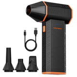 WOLFBOX MegaFlow 50 Compressed Air Duster – Portable Garage Cleaning Tool for Car Interior Vents and Dashboards