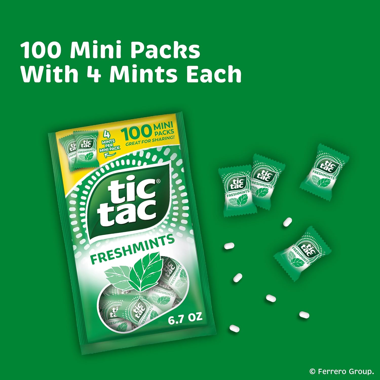 iconic tic tac freshmints classic mint flavor profile