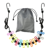 Efficient Travel Clothesline for Remote Workers – Compact Laundry Drying Solution for Hostels, Guesthouses, and Apartments