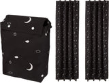 Amazon Basics Travel-Sized Blackout Curtain for Daytime Sleepers and Frequent Flyers, Washable Window Shade in Carry Pouch