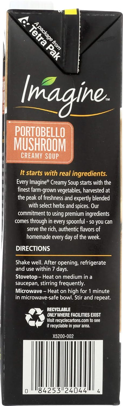 Imagine Creamy Portobello Mushroom Soup – Simple Pantry Staple for Clutter-Free Kitchens