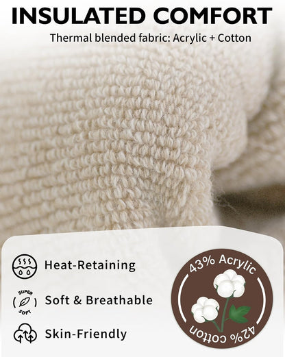 imported heavy-gauge yarn construction