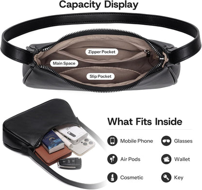 imported lacomila branded design (model: small faux leather shoulder purse for women 2026)