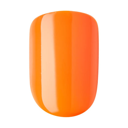 imPRESS Press On Nails Sweet Mango – Quick Office Manicure for Busy Professionals, No Dry Time Solid Color