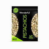 Wonderful Pistachios In Shell, Lightly Salted – School Lunchbox Protein Snack Kids Love to Crack Open