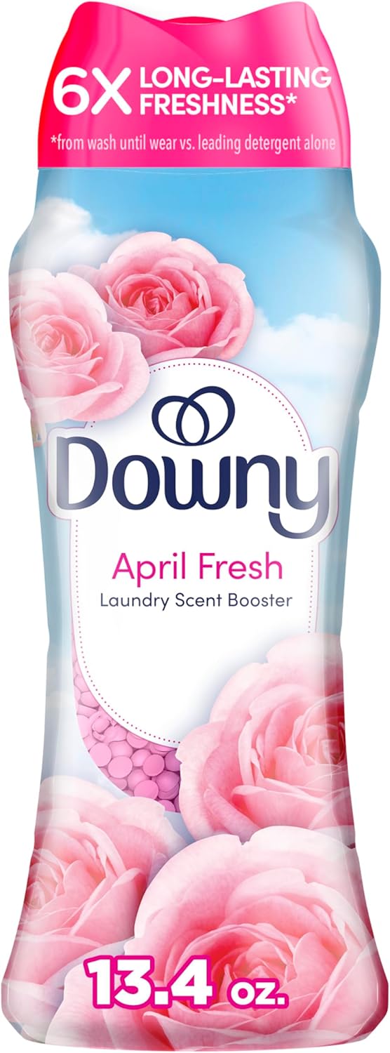 in-wash scent booster bead format that dissolves during the wash cycle