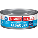Bumble Bee Chunk White Albacore Tuna in Water – 23g Lean Protein for Health-Conscious Meal Prep, Pantry Staple