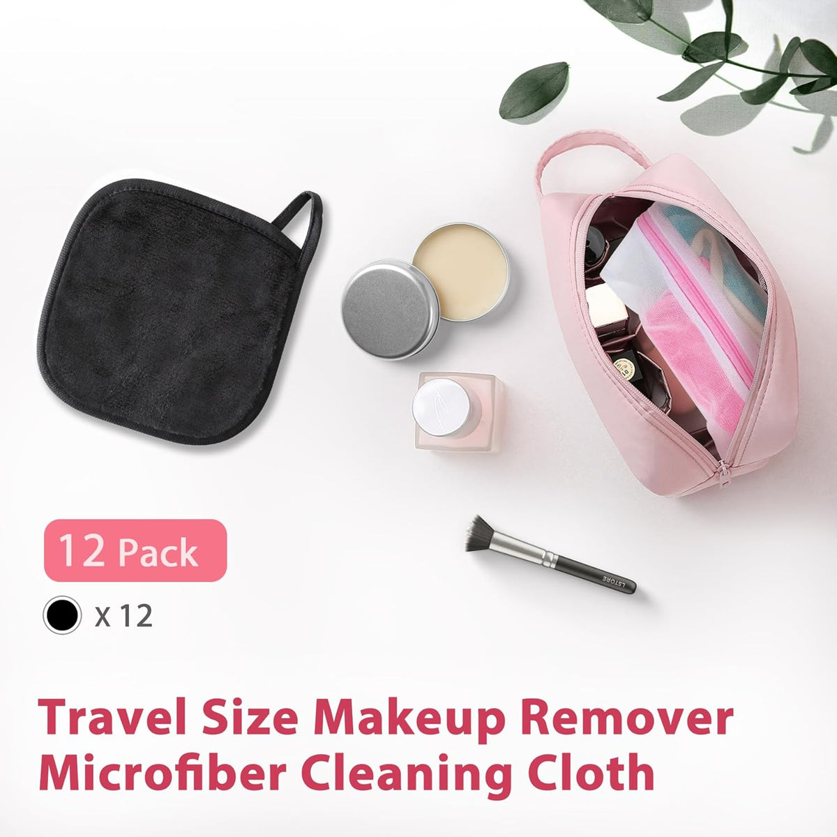 included compact mesh laundry/carry bag for travel and storage