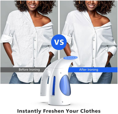 included lint/fabric brush attachment that clicks onto the steam head