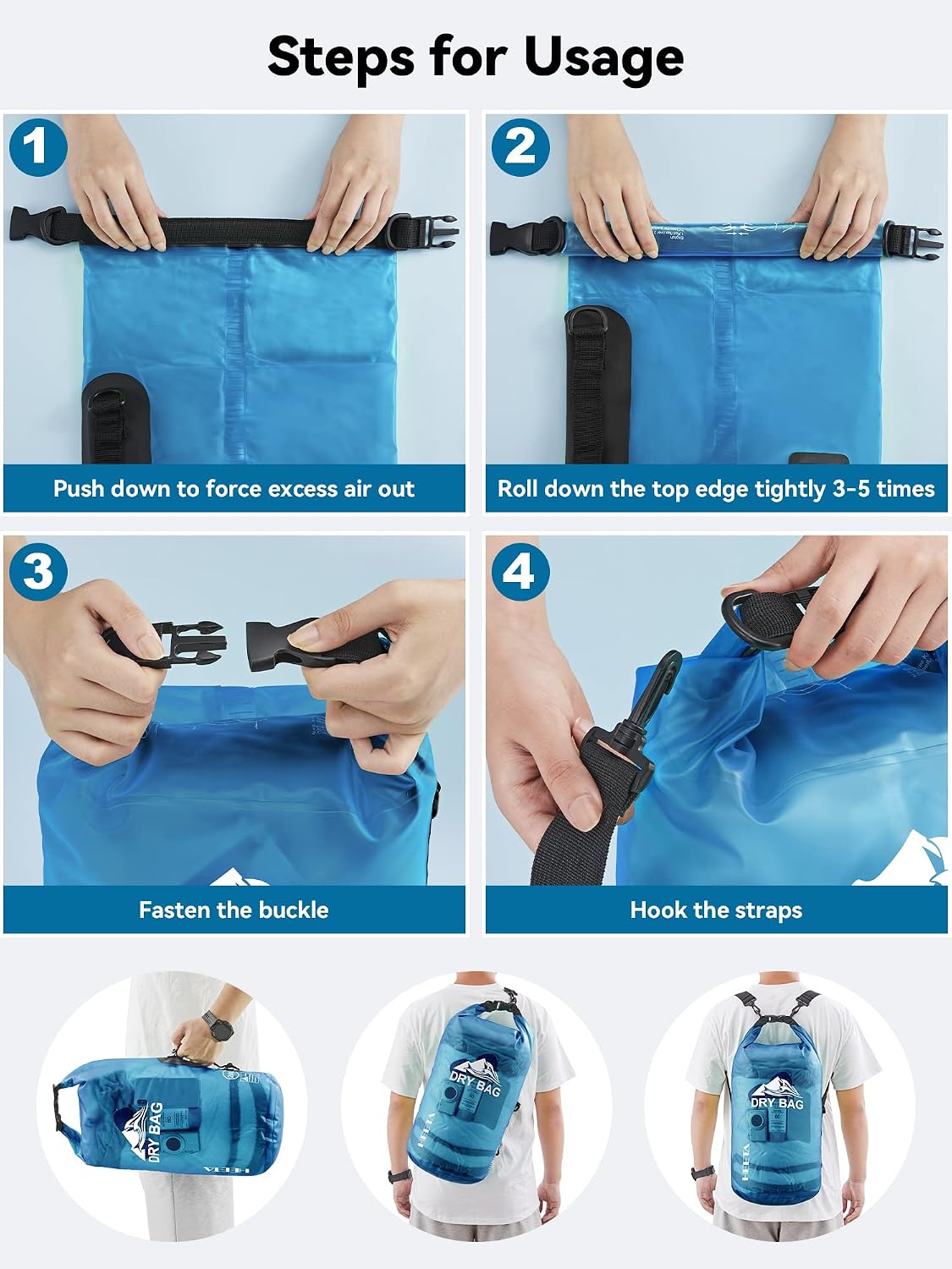 included waterproof touch-screen-compatible phone case