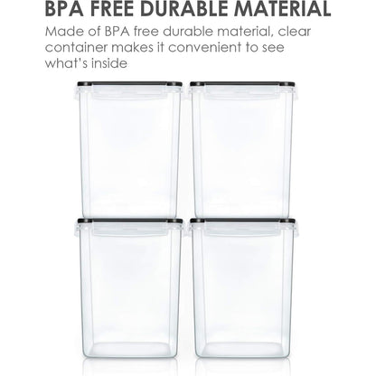 includes 4 measuring cups and 24 chalkboard labels as part of the bundle