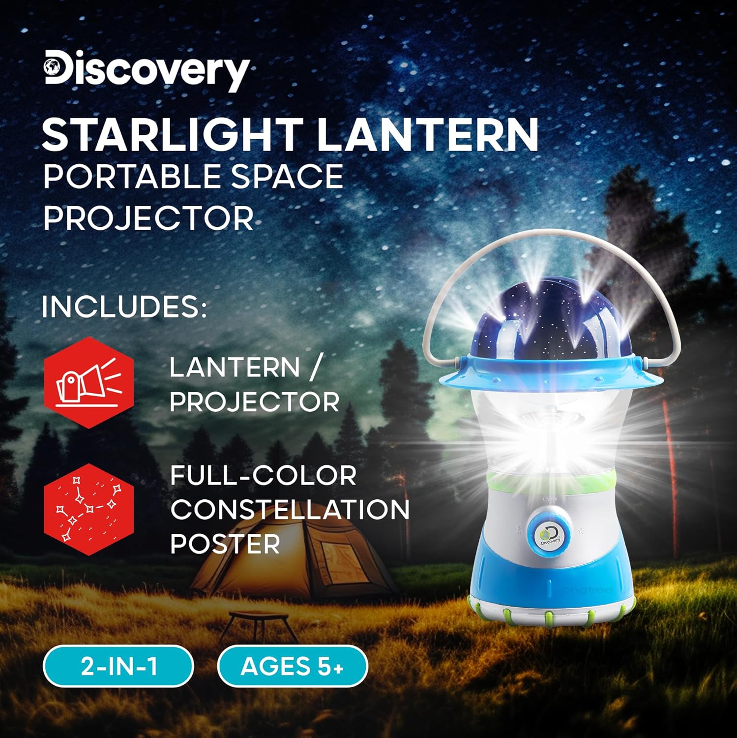 includes a constellation guide for interactive learning