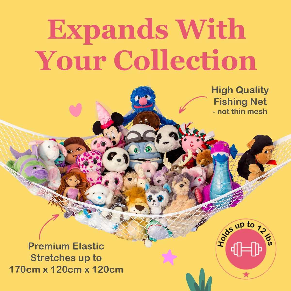 includes anchors, hooks, and illustrated installation manual for a sub-10-minute setup