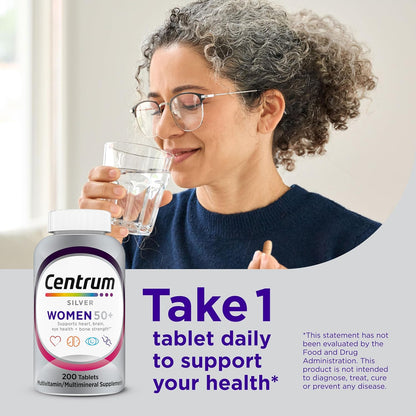 includes iron to address common deficiencies in women over 50