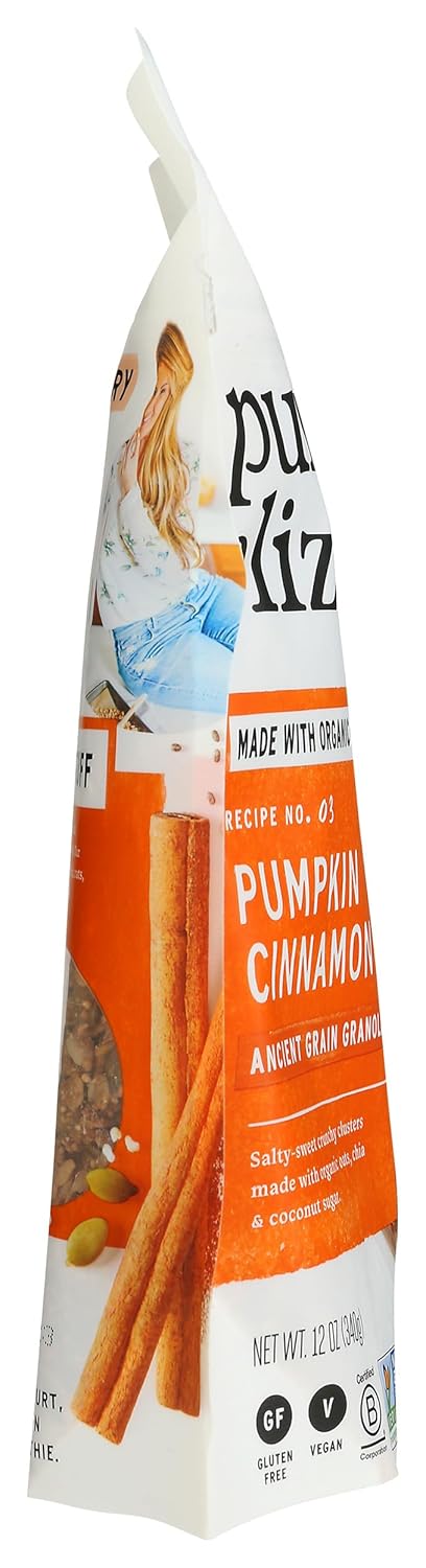 includes organic raw pumpkin seeds and sunflower seeds for added crunch and minerals