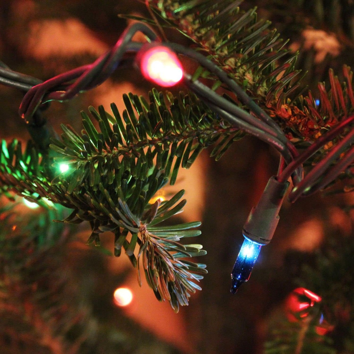 individual bulb circuitry—each bulb operates independently so one failure doesn't darken the strand