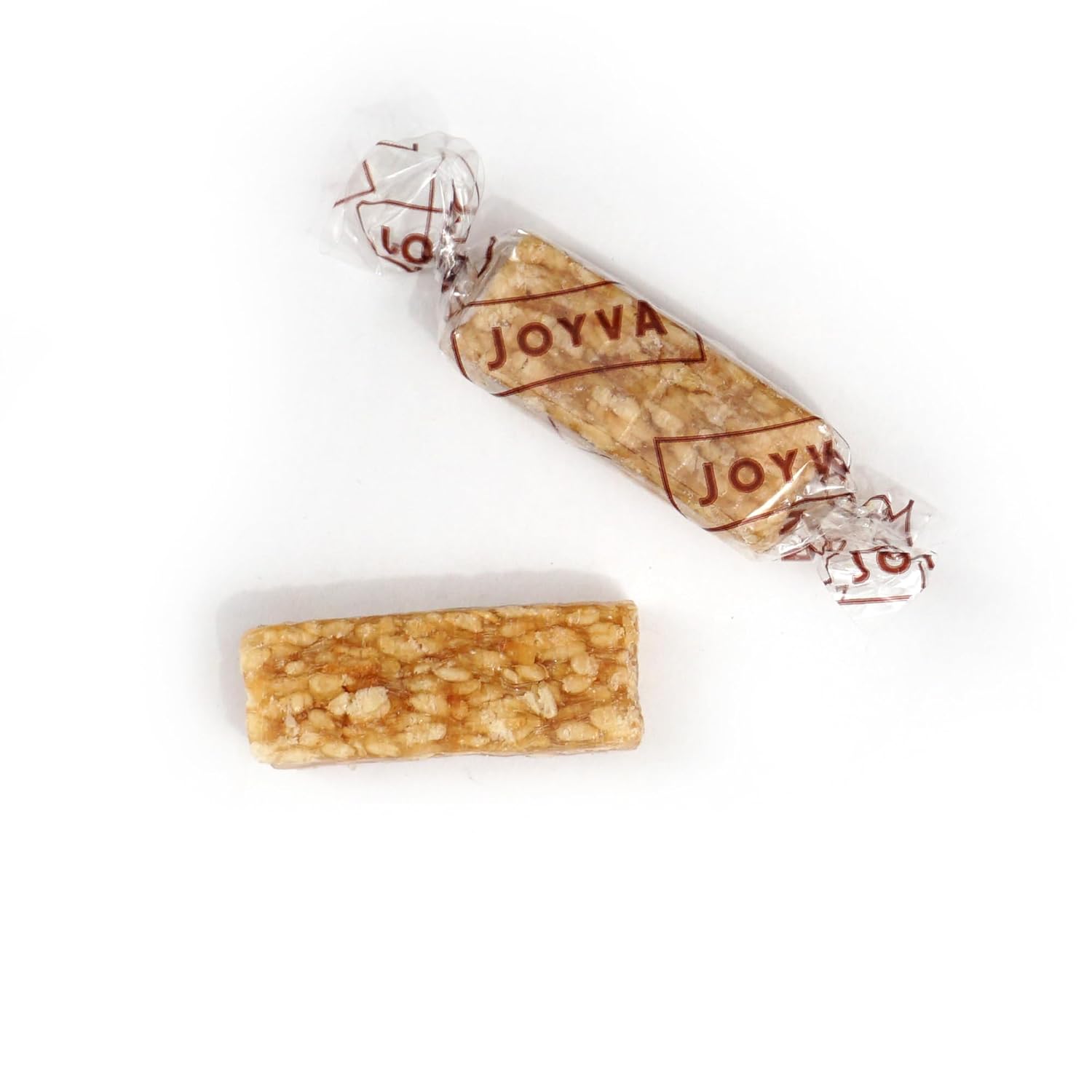 individual cellophane wrapping on each bar for freshness and portion control