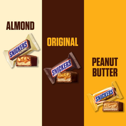 individually foil-wrapped fun-size bars for hygiene and easy distribution