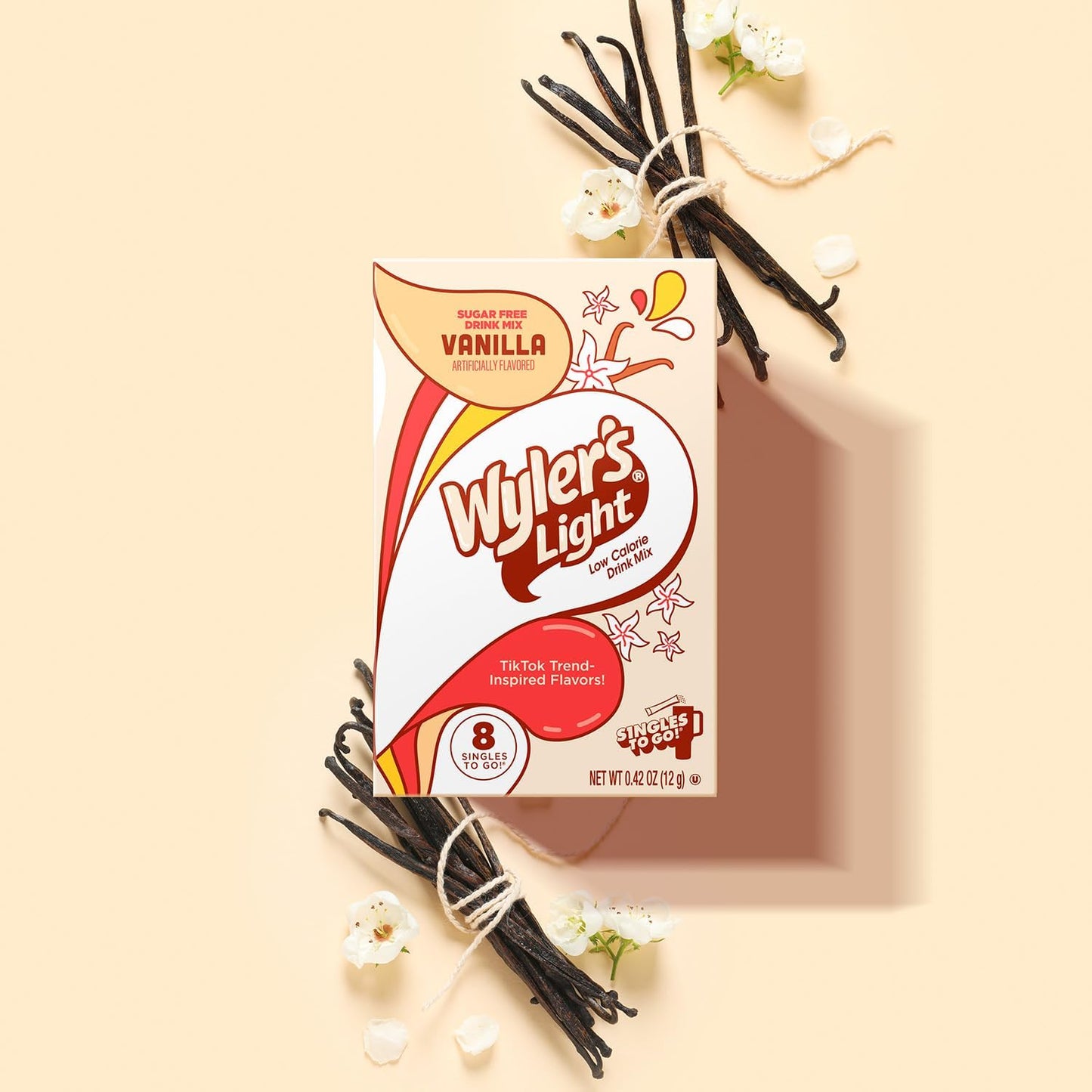 individually sealed packets for freshness and portability