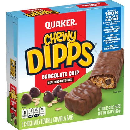 individually wrapped 1.09 oz bars in a 6-count box