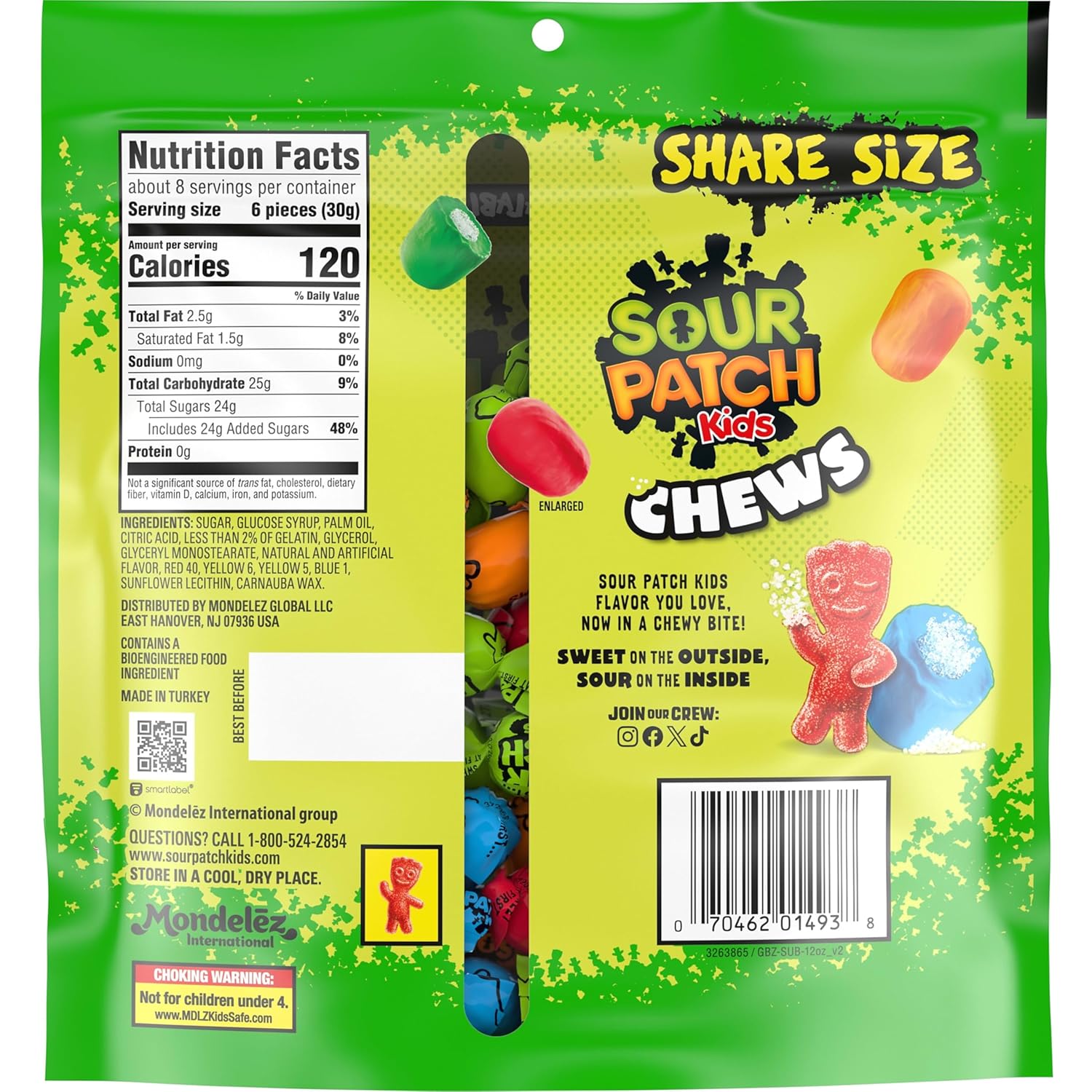 individually wrapped candy pieces for hygiene and grab-and-go convenience