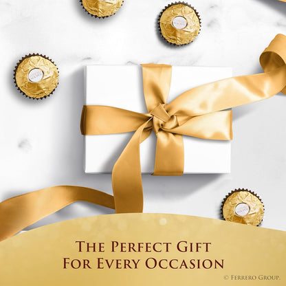 individually wrapped in signature gold foil