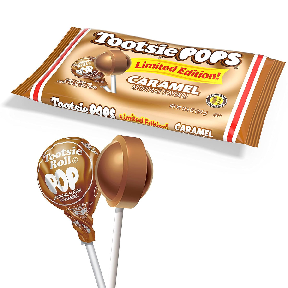 individually wrapped lollipops for hygiene and freshness