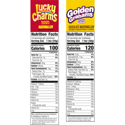 individually wrapped single-serve bars for grab-and-go convenience
