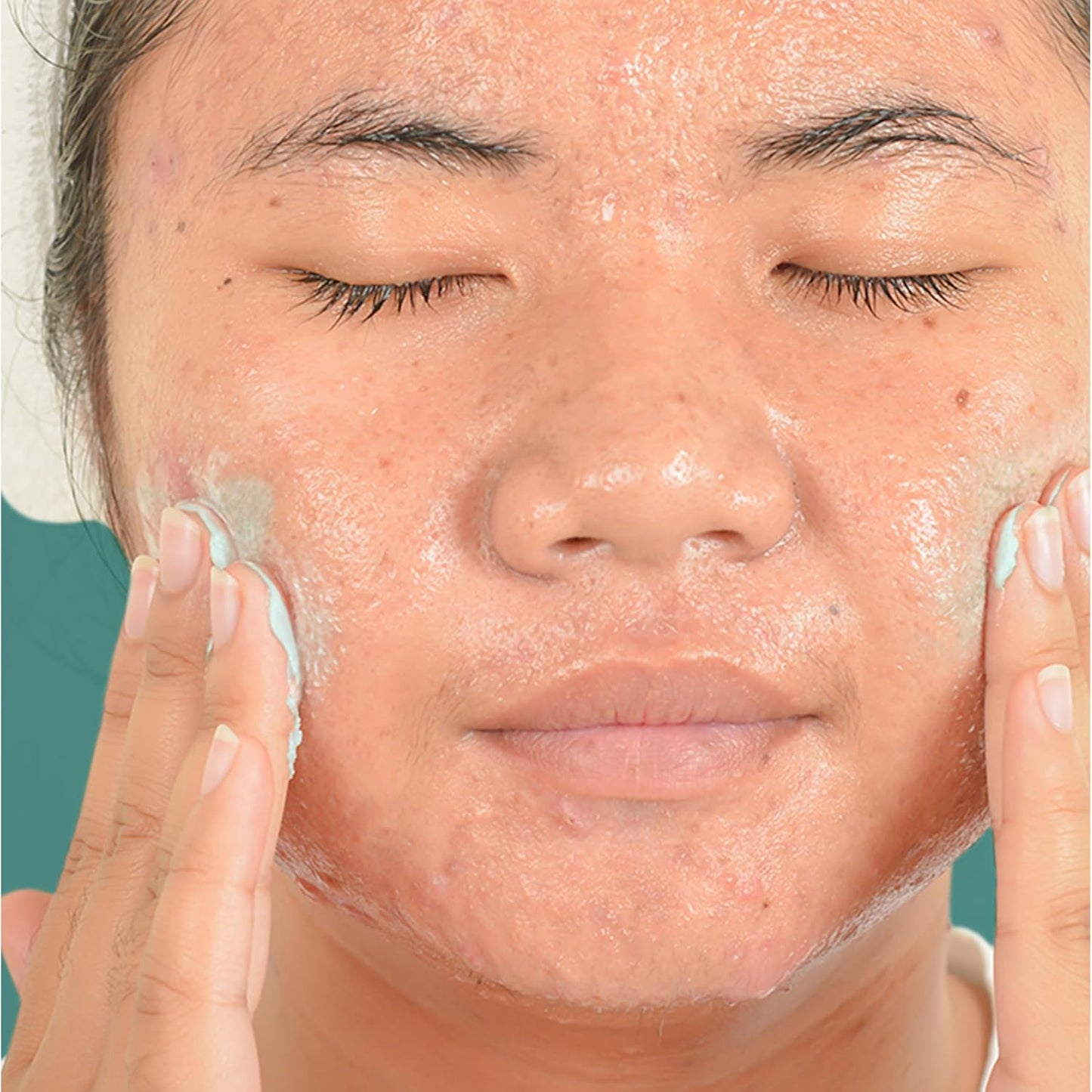 infused with cooling cucumber and green tea to soothe and soften