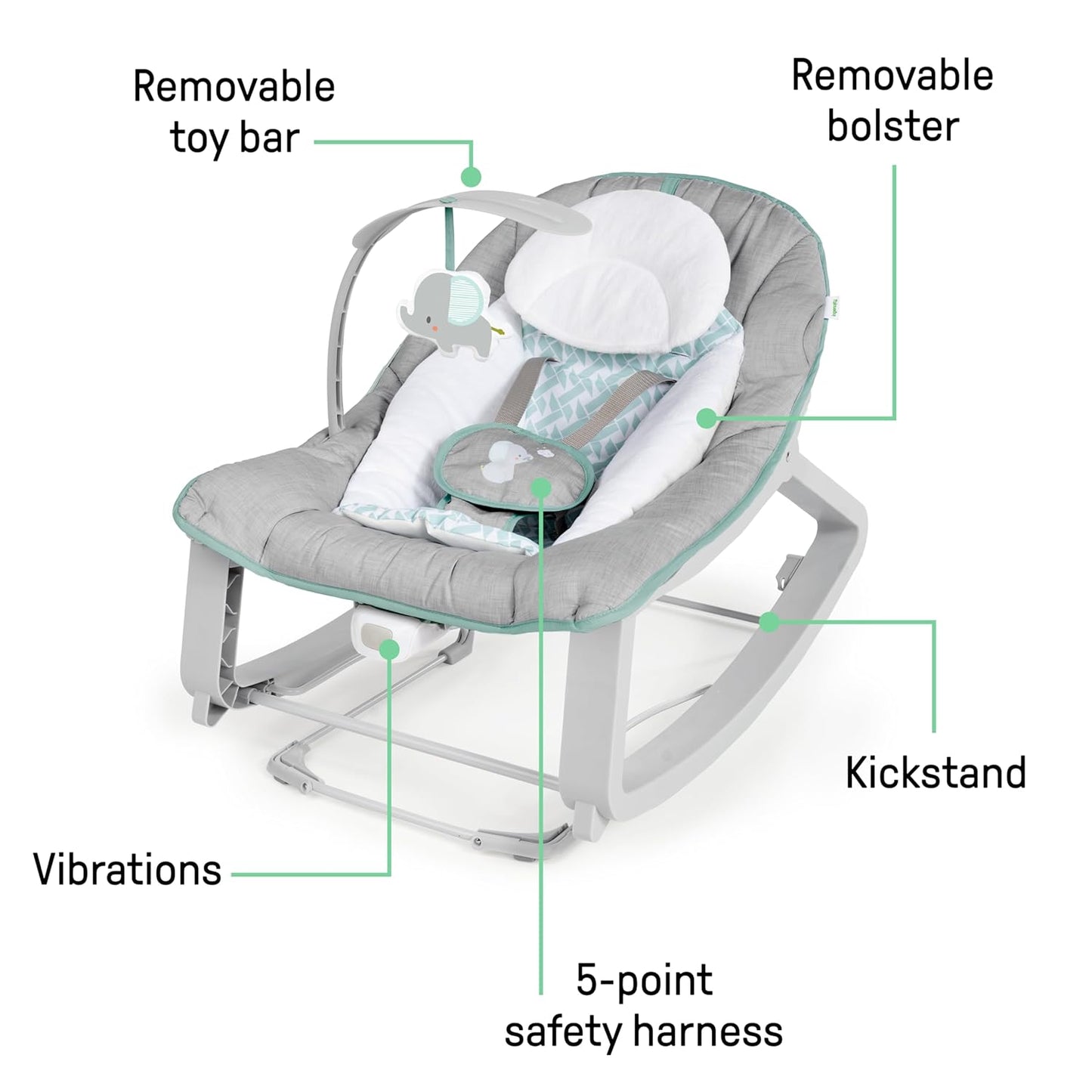 Ingenuity Keep Cozy 3-in-1 Grow with Me Seat – Streamlined Baby Gear Built for Intentional Small-Space Homes