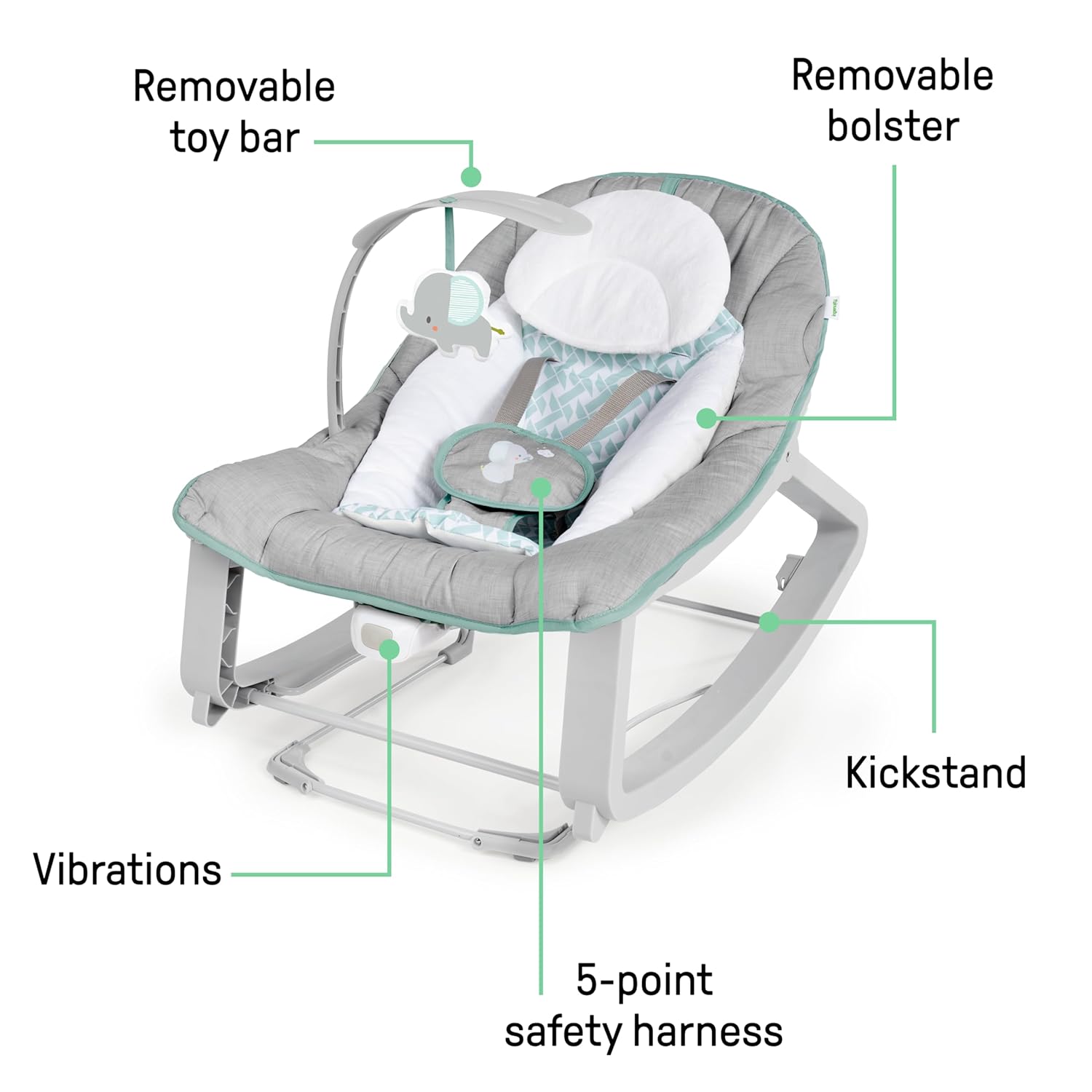 Ingenuity Keep Cozy 3-in-1 Grow with Me Seat – Streamlined Baby Gear Built for Intentional Small-Space Homes