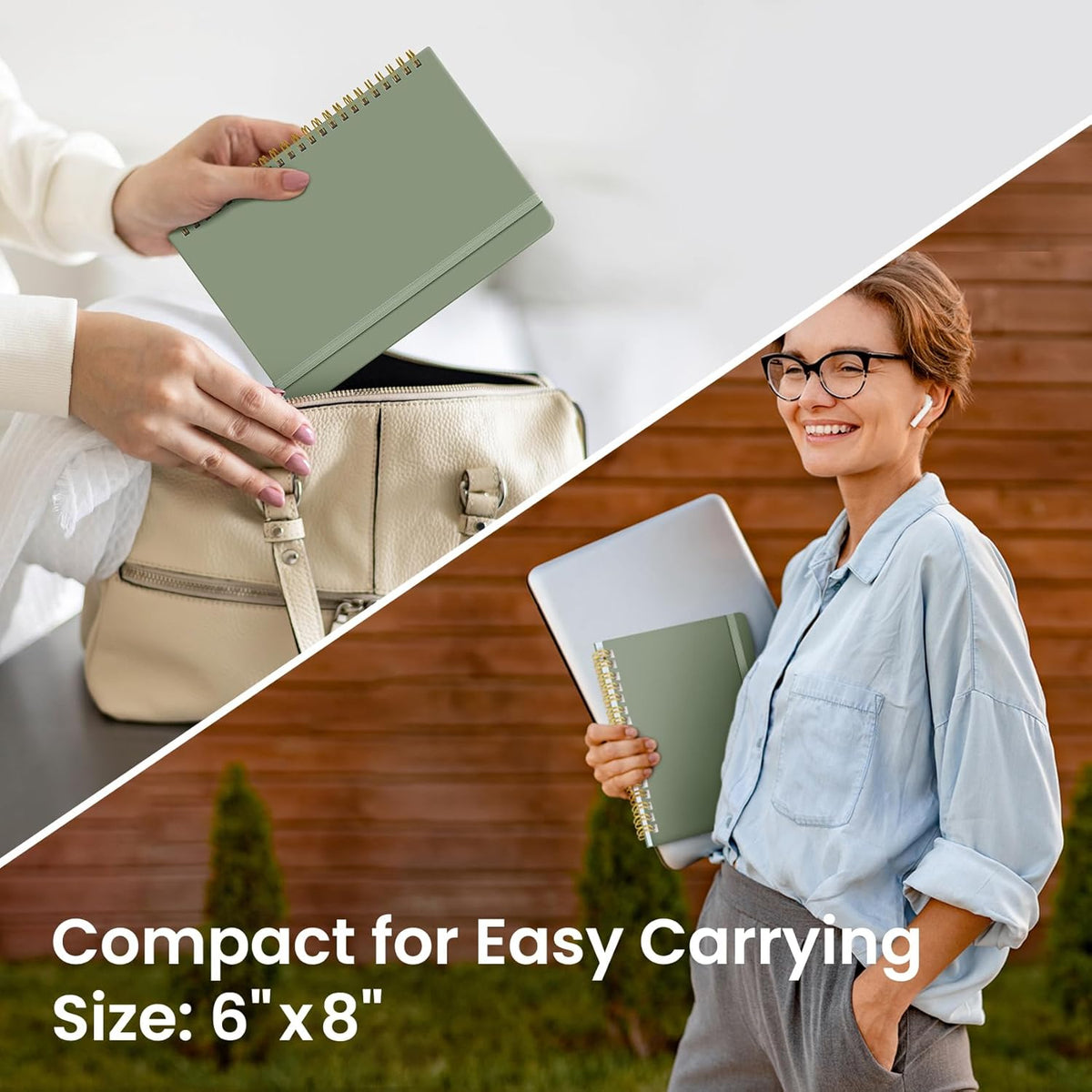 inner storage pocket and elastic closure band