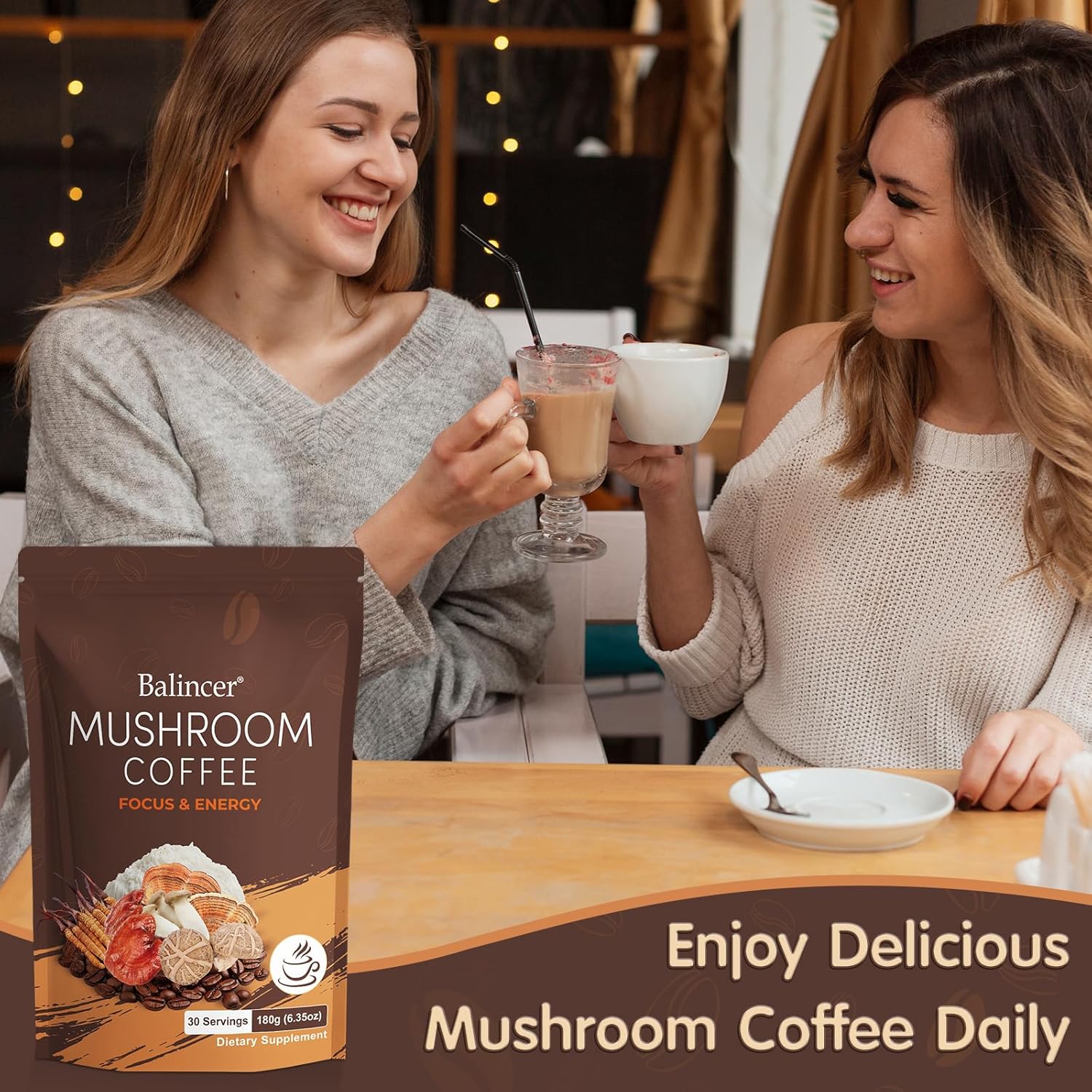 Instant Mushroom Coffee – Single-Ingredient Style Simplicity for Clutter-Free Counters