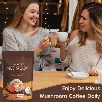 Instant Mushroom Coffee – Single-Ingredient Style Simplicity for Clutter-Free Counters