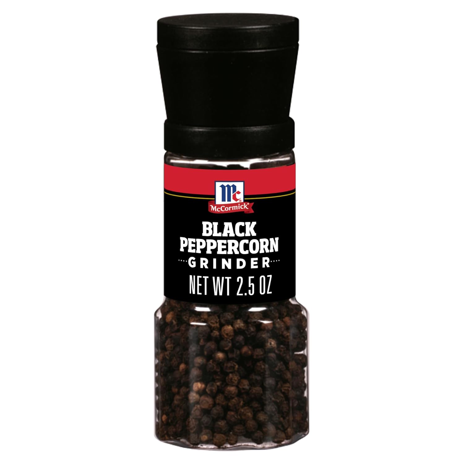 integrated built-in adjustable grinder with twist-top cap