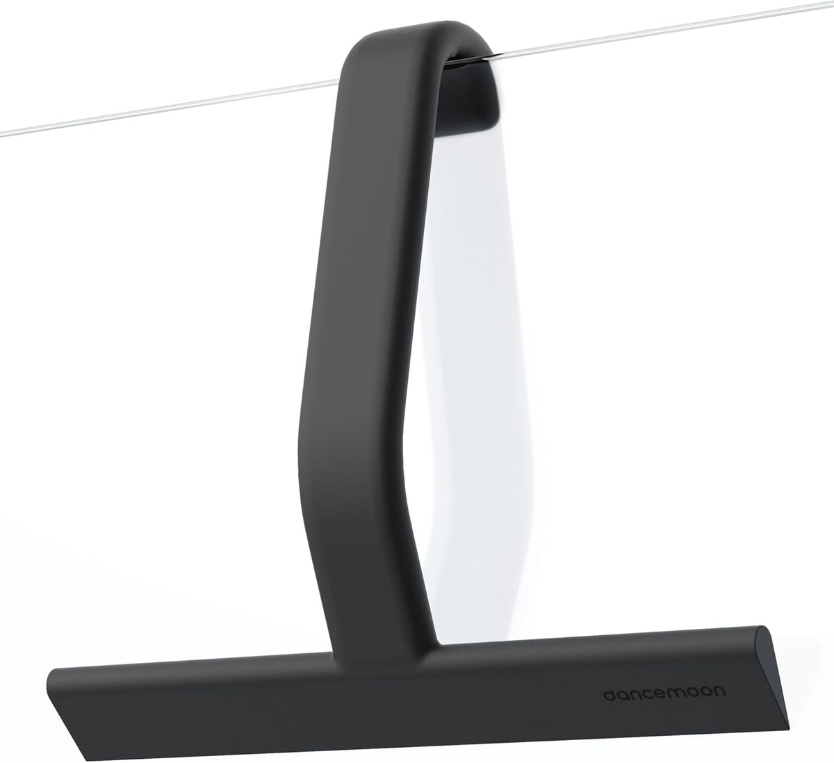 integrated built-in hook that hangs over shower doors, caddies, towel bars, and rods without tools