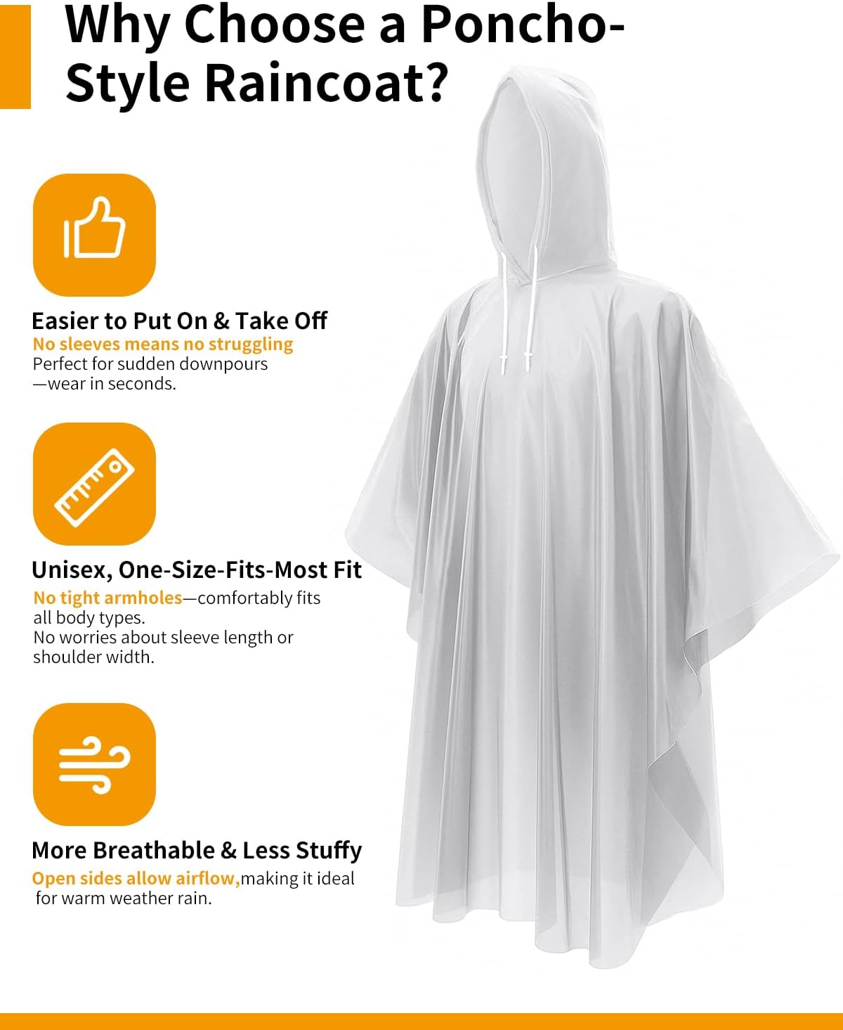 integrated hood for head and hair protection