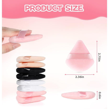 integrated ribbon strap on back for finger-grip handling and hanging storage