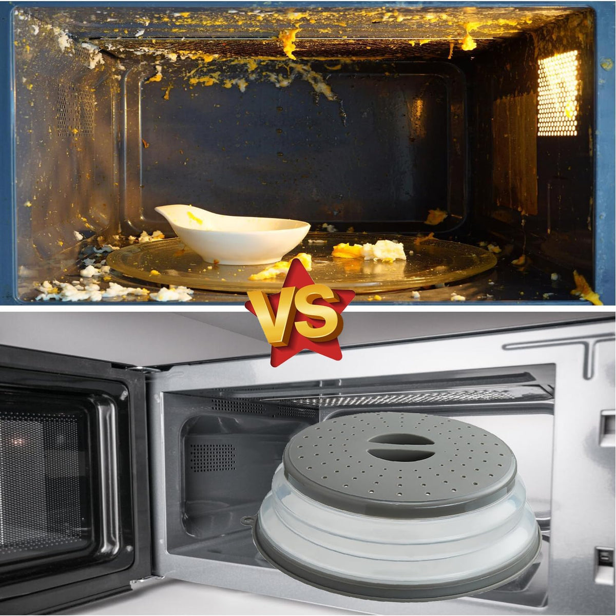 integrated ventilation holes for rapid steam release