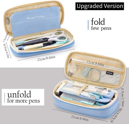 internal mesh bag for small stationery like erasers and stickers