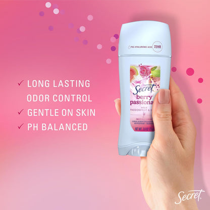 invisible solid stick application that goes on clear with no residue