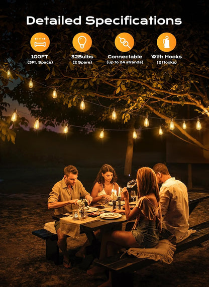 ip65 waterproof and ul certified weather-resistant construction for all-season outdoor use