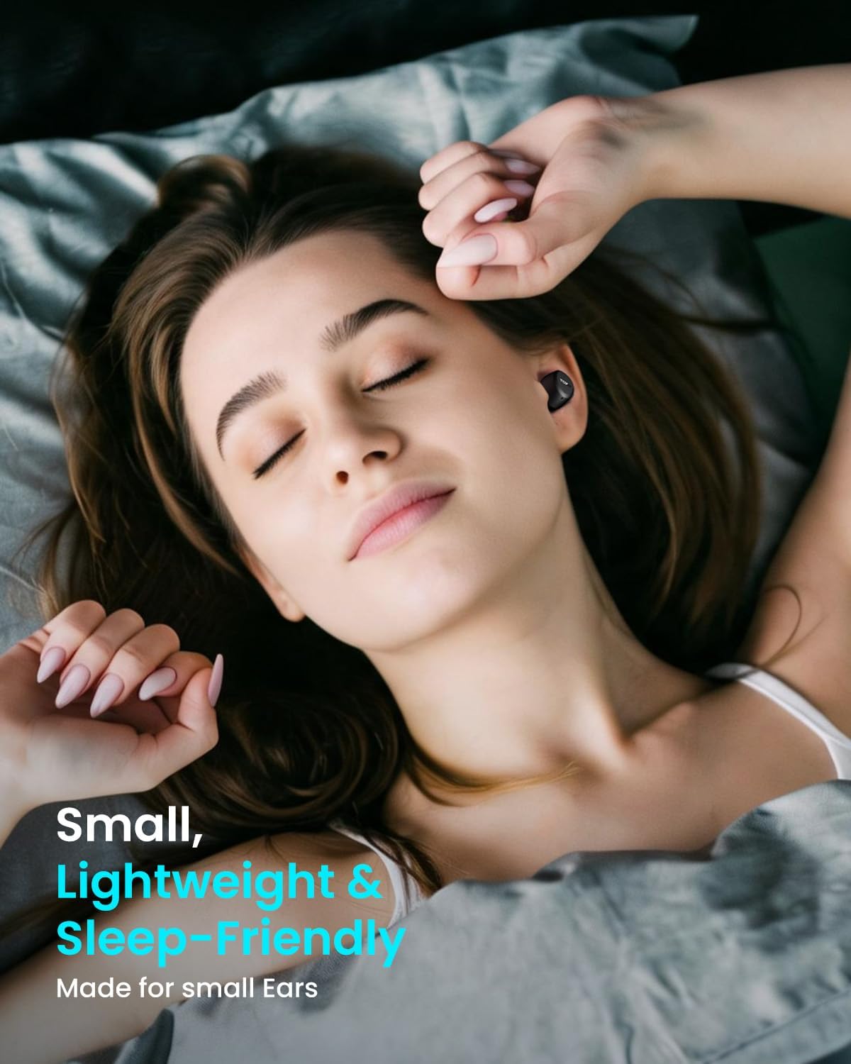 ipx5 sweat and splash resistance with capacitive touch controls for music, calls, and voice assistants