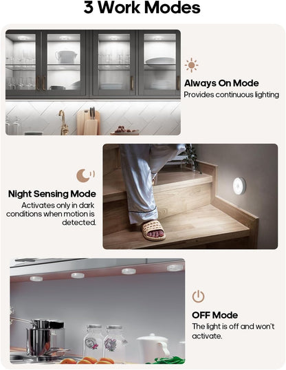ir remote offering 10 brightness levels (10%–100%) and 15/30/60/120-minute timers