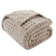 Waffle Brown - Throw(50x60)