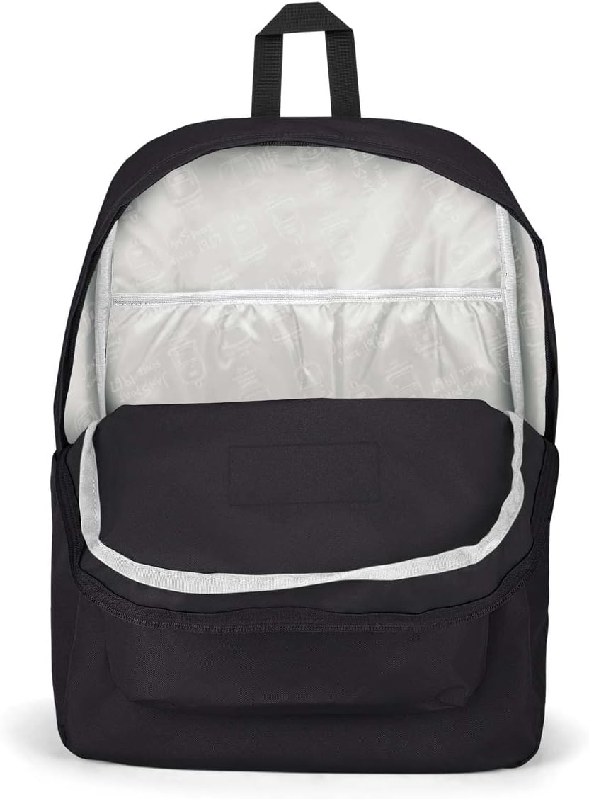 JanSport SuperBreak Plus Backpack – Neutral Tone Daypack for Minimalist Commuters, Lightweight Build